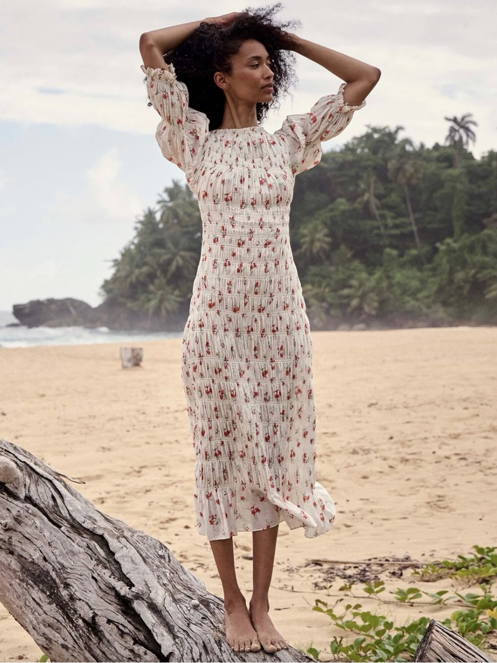 Doen Roxanne Dress Sweet Abelia Floral - Picture 3 of 8